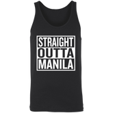 Straight Outta Manila Unisex Cotton Tank Top
